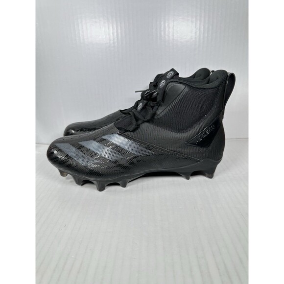 Size 9.5 adidas ADIZERO Chaos Football Cleats Athletic Mens Black ID9103 NEW main image 7